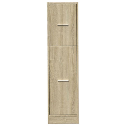 Armadietto da Farmacia Rovere Sonoma 30x41x118 cm in Truciolato | homemem39