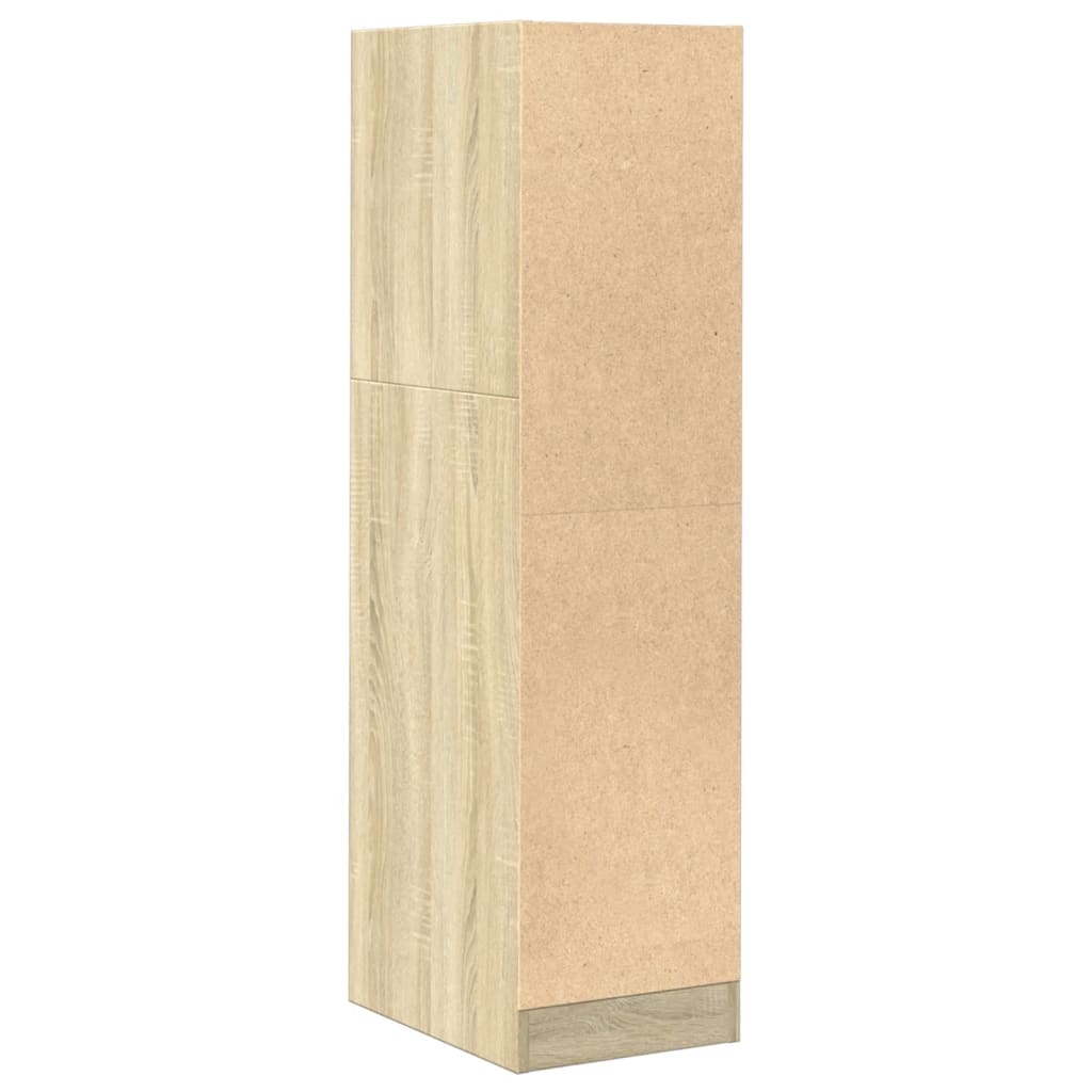 Armadietto da Farmacia Rovere Sonoma 30x41x118 cm in Truciolato | homemem39