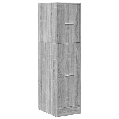 Armadietto da Farmacia Grigio Sonoma 30x41x118 cm in Truciolato | homemem39