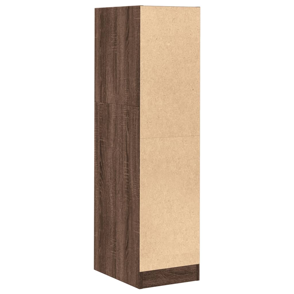 Armadietto da Farmacia Rovere Marrone 30x41x118 cm Truciolato | homemem39