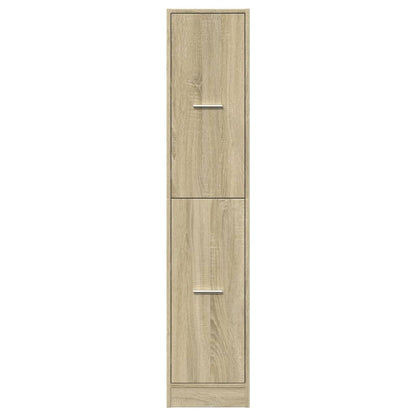 Mobiletto da Farmacia Rovere Sonoma 30x41x144,5 cm Legno Agglomerato | homemem39