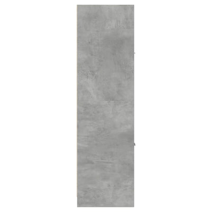 Armadietto da Farmacia Grigio Cemento 30x41x144,5 cm Truciolato | homemem39