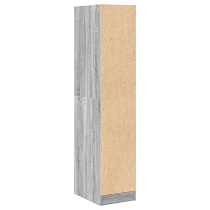 Armadietto da Farmacia Grigio Sonoma 30x41x144,5 cm Truciolato | homemem39