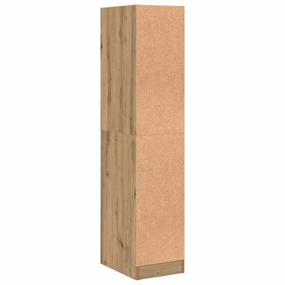 Mobiletto da Farmacia Artigianale Rovere 30x41x144,5 cm
