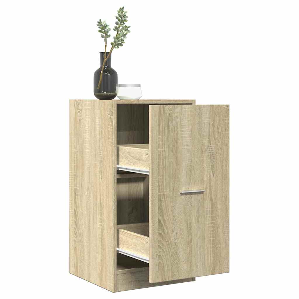 Armadietto da Farmacia Rovere Sonoma 40x41x77,5cm in Truciolato | homemem39