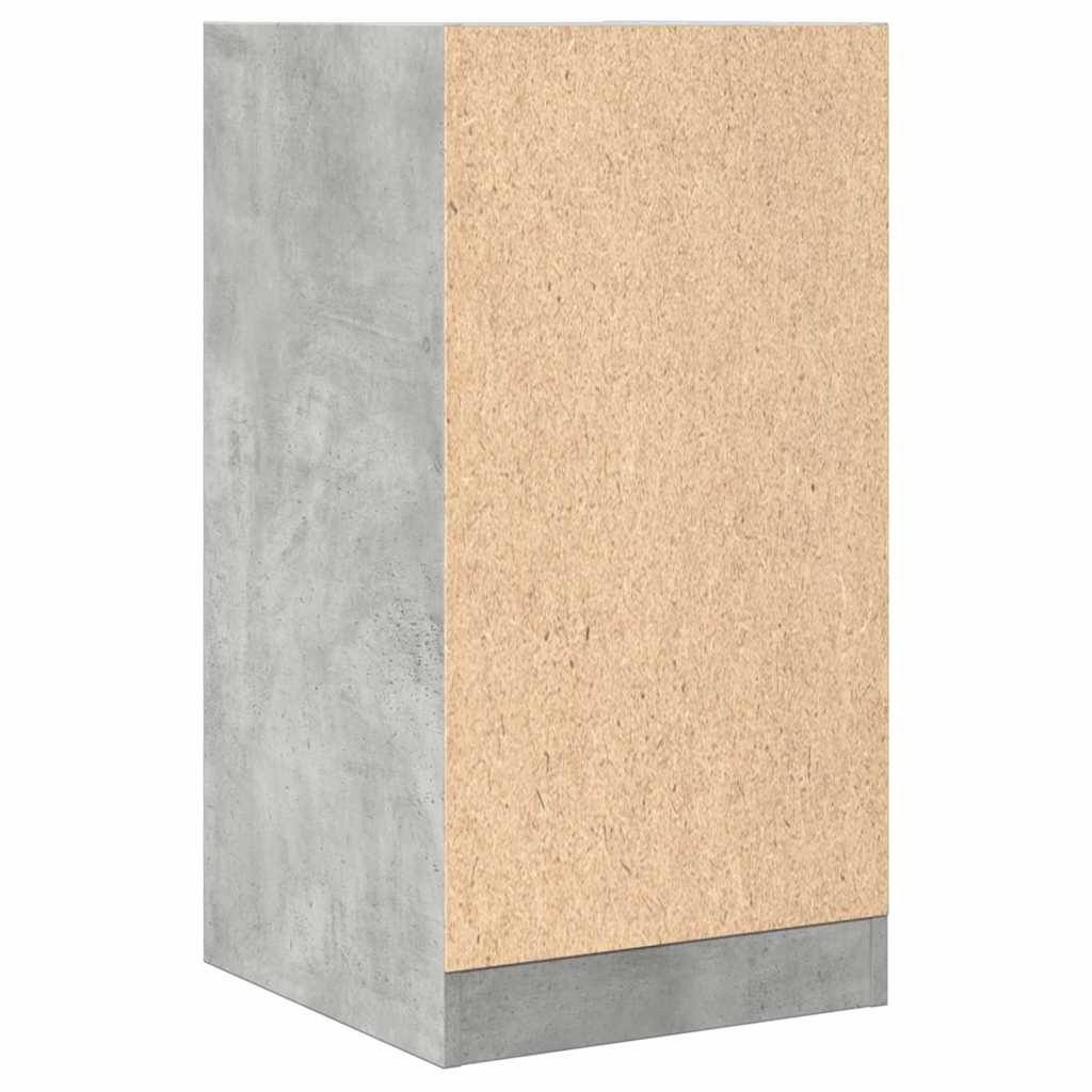 Armadietto da Farmacia Grigio Cemento 40x41x77,5 cm Truciolato | homemem39
