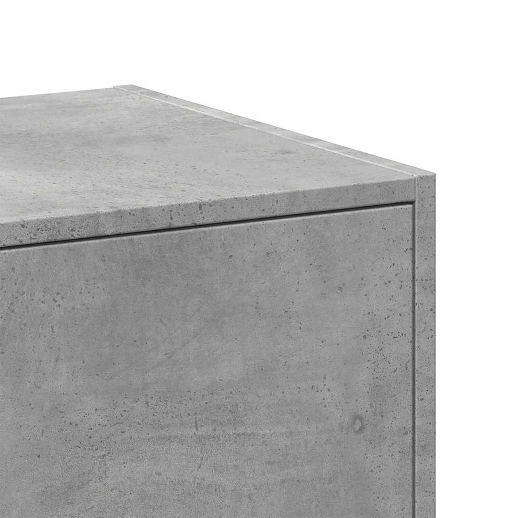 Armadietto da Farmacia Grigio Cemento 40x41x77,5 cm Truciolato | homemem39
