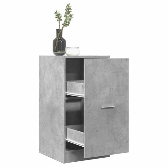 Armadietto da Farmacia Grigio Cemento 40x41x77,5 cm Truciolato | homemem39