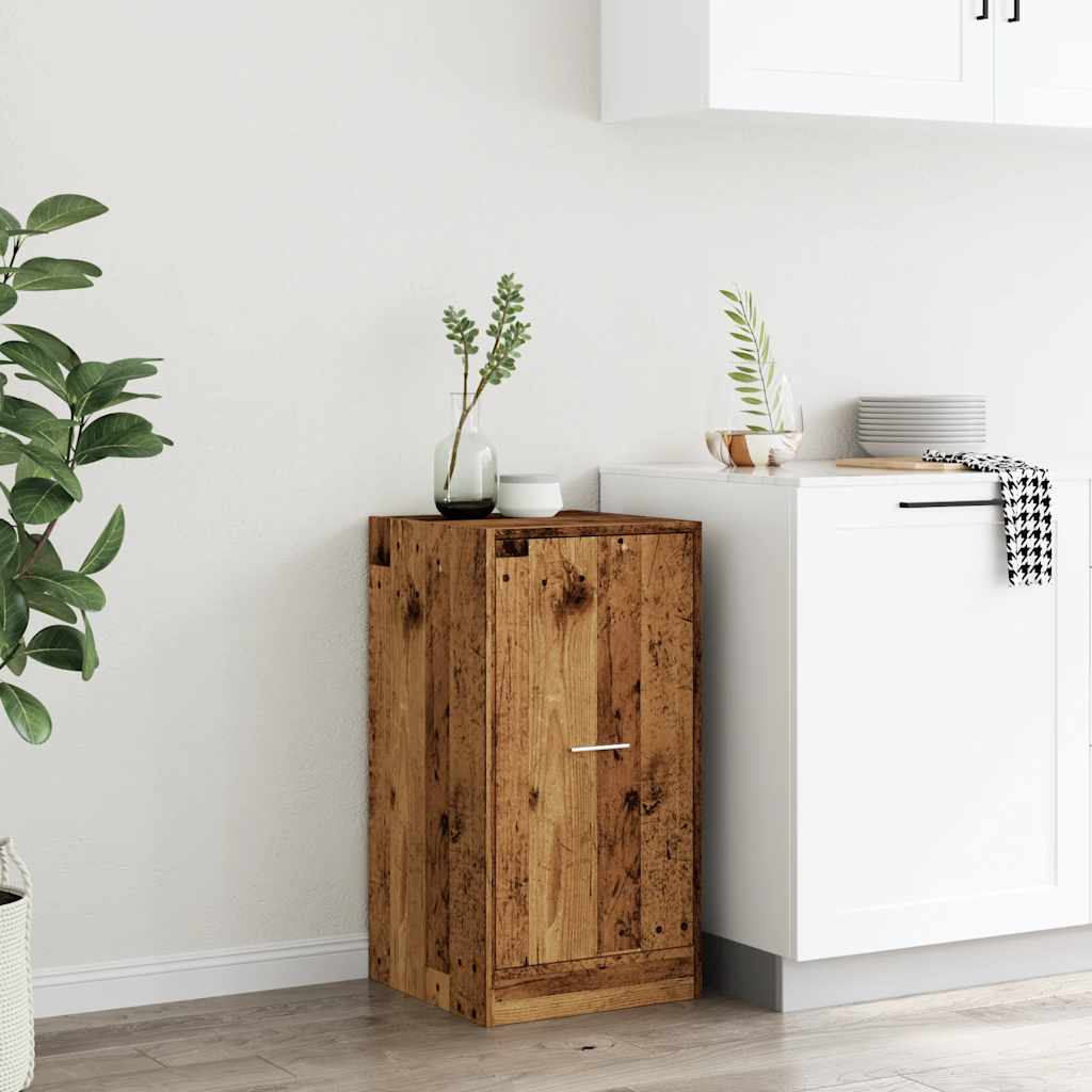 Armadietto da Farmacia Legno Vecchio 40x41x77,5cm in Truciolato | homemem39