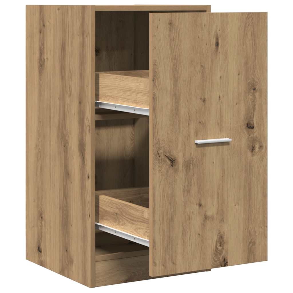 Armadietto da Farmacia Rovere 40x41x77,5 cm in Truciolato