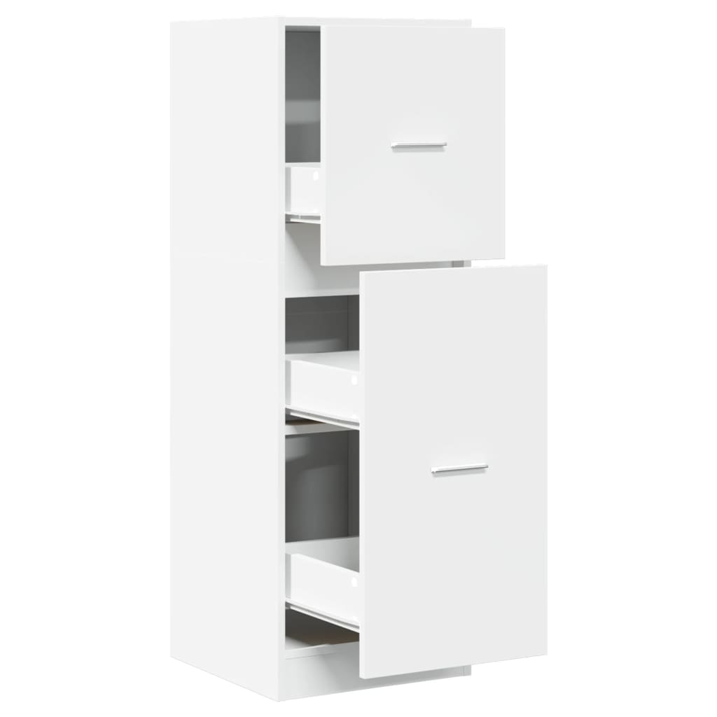 Armadietto da Farmacia Bianco 40x41x118 cm in Truciolato | homemem39