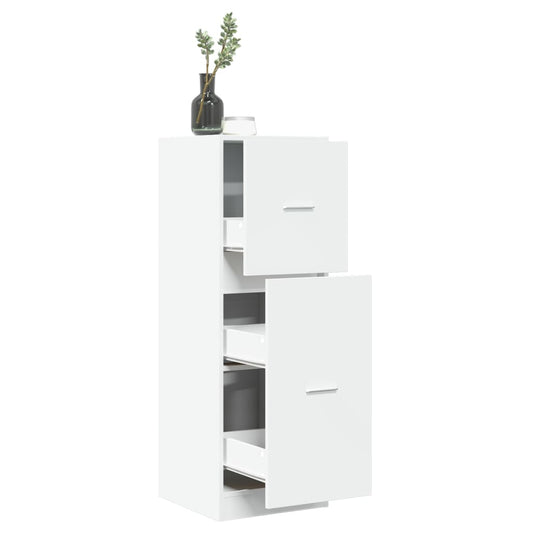 Armadietto da Farmacia Bianco 40x41x118 cm in Truciolato | homemem39