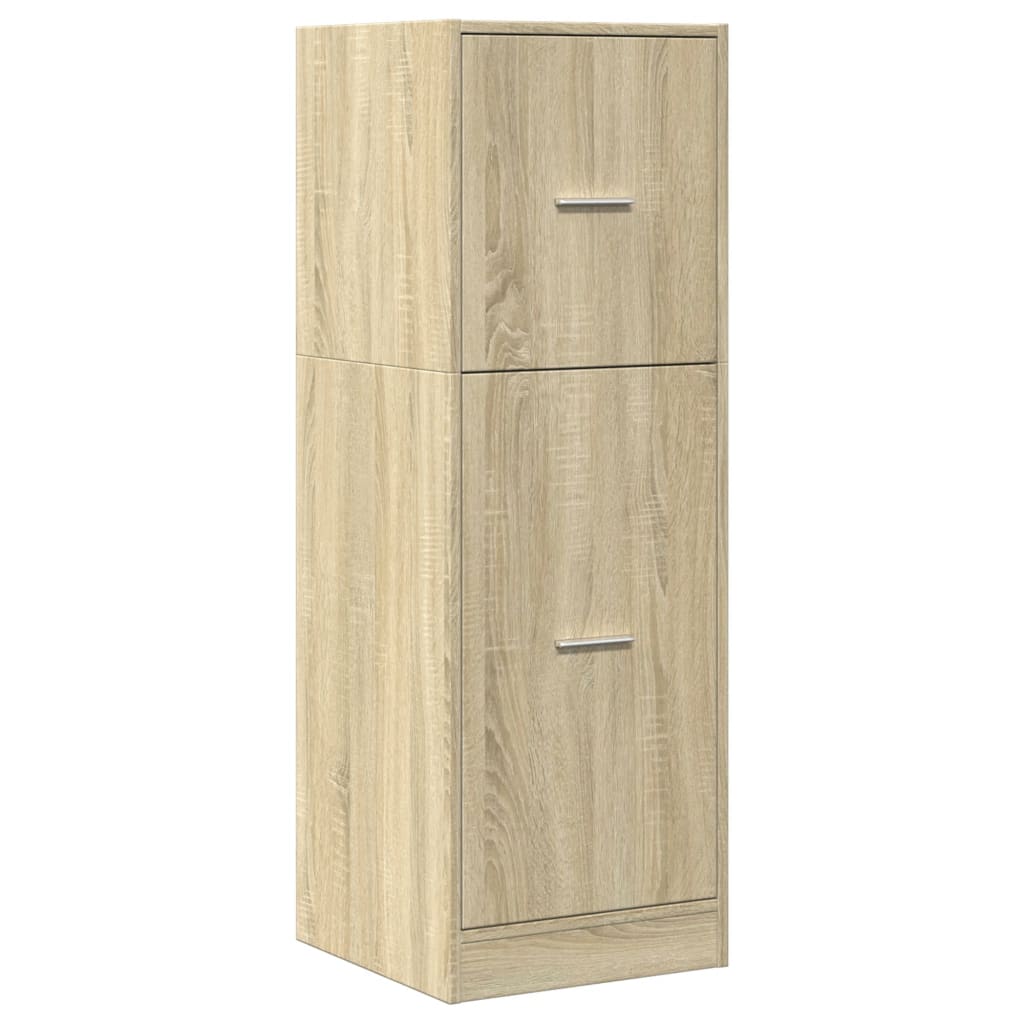 Armadietto da Farmacia Rovere Sonoma 40x41x118 cm in Truciolato | homemem39