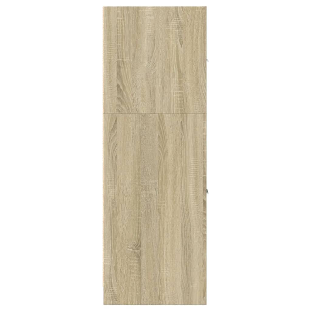 Armadietto da Farmacia Rovere Sonoma 40x41x118 cm in Truciolato | homemem39