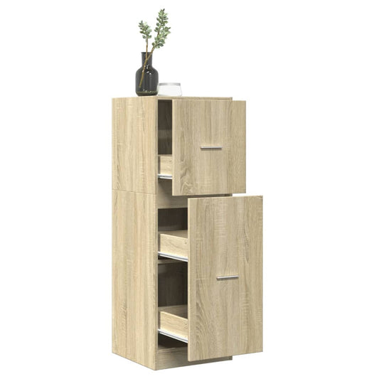 Armadietto da Farmacia Rovere Sonoma 40x41x118 cm in Truciolato | homemem39