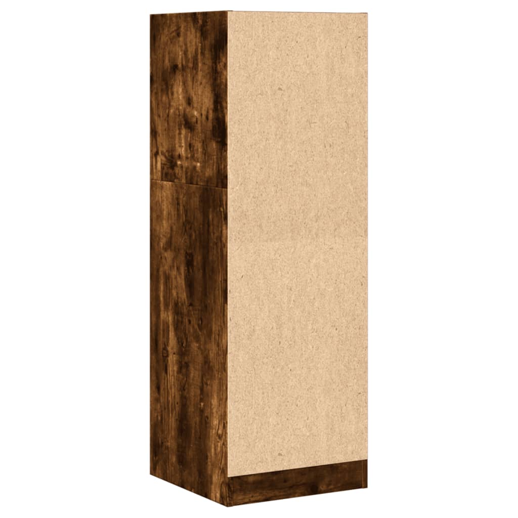 Armadietto da Farmacia Rovere Fumo 40x41x118 cm in Truciolato | homemem39