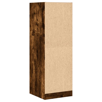 Armadietto da Farmacia Rovere Fumo 40x41x118 cm in Truciolato | homemem39
