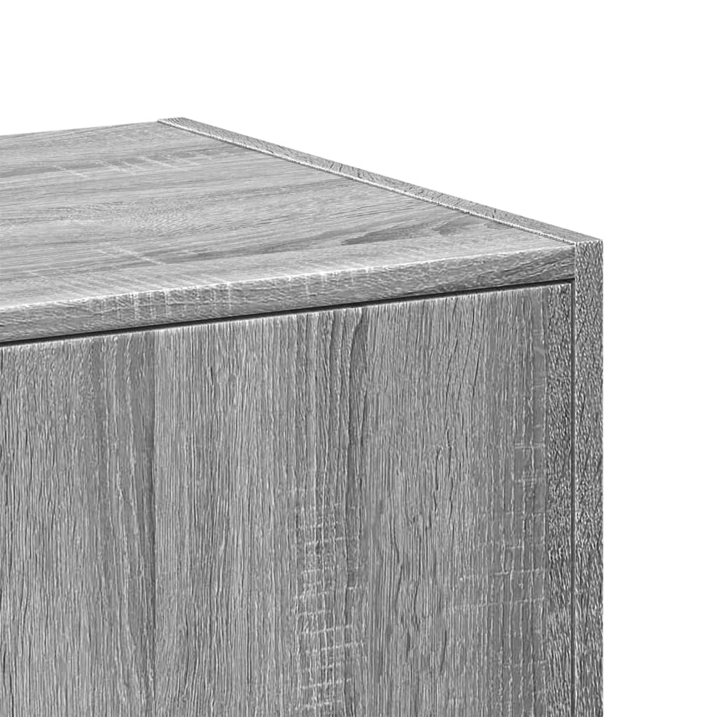 Armadietto da Farmacia Grigio Sonoma 40x41x118 cm in Truciolato | homemem39