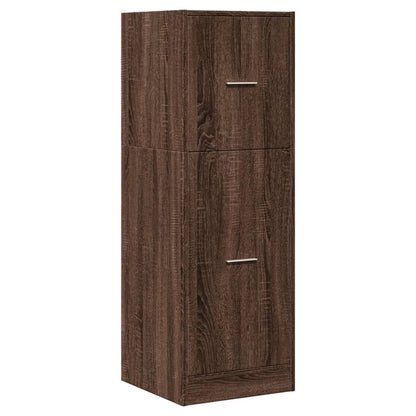 Armadietto da Farmacia Rovere Marrone 40x41x118 cm Truciolato | homemem39