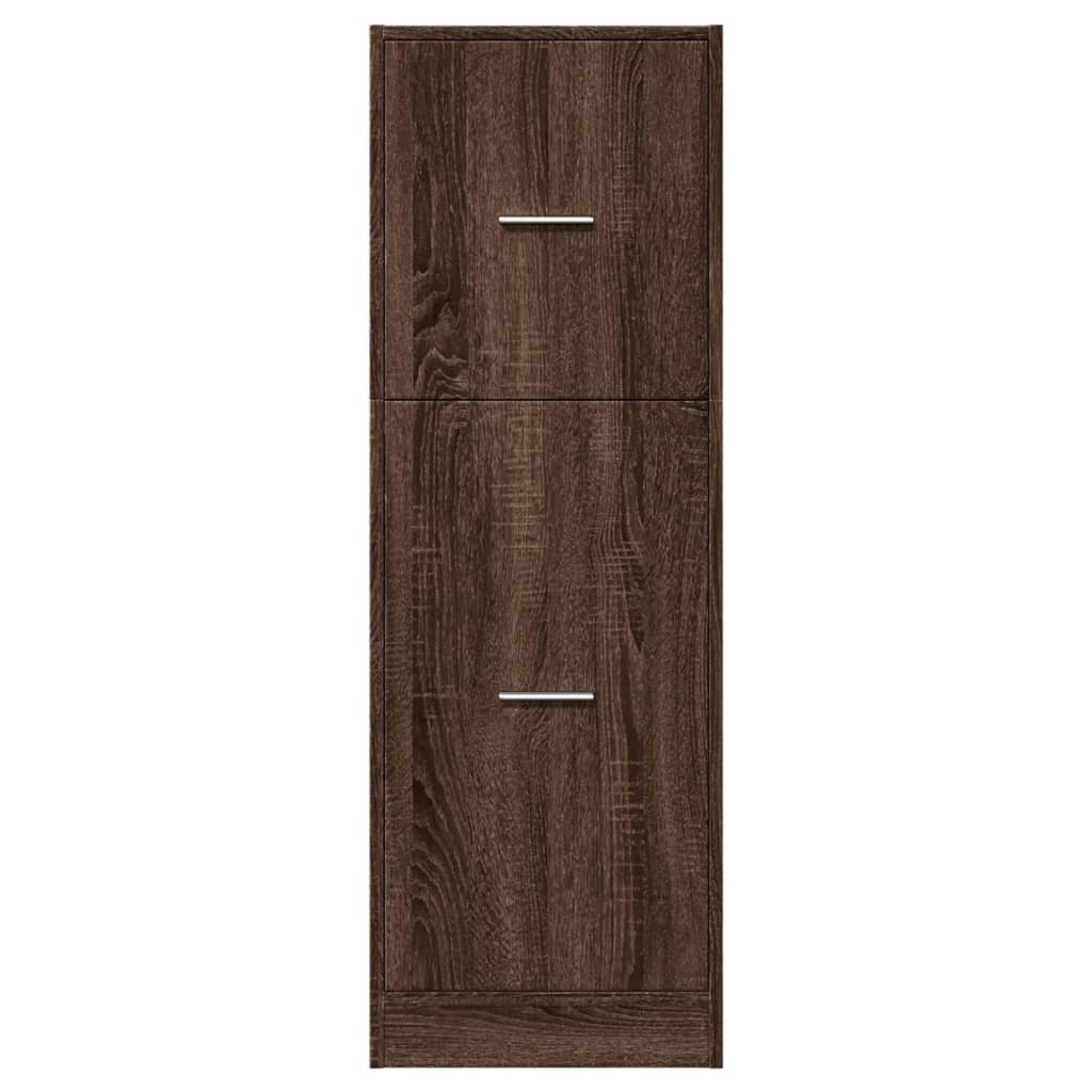 Armadietto da Farmacia Rovere Marrone 40x41x118 cm Truciolato | homemem39