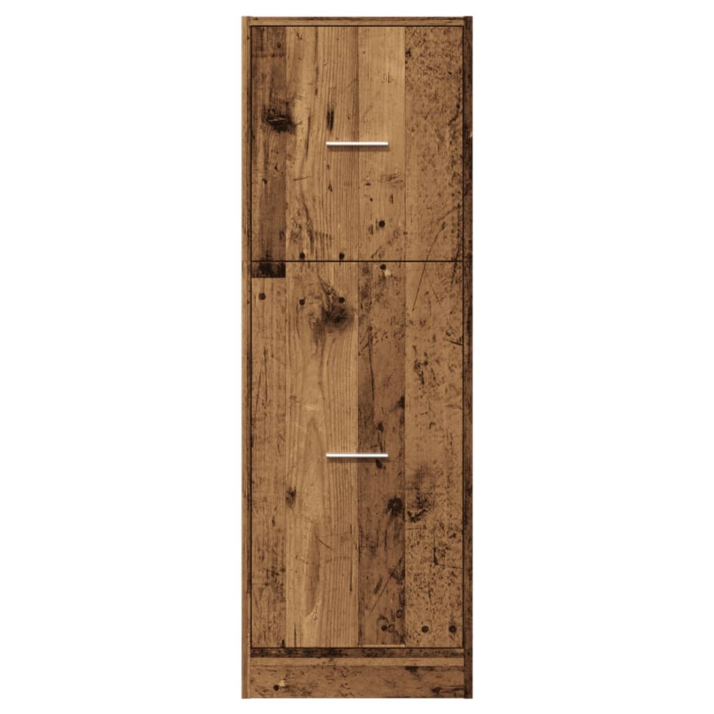 Armadietto da Farmacia Legno Vecchio 40x41x118 cm in Truciolato | homemem39