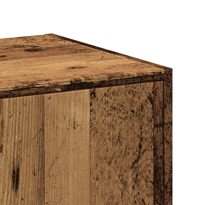 Armadietto da Farmacia Legno Vecchio 40x41x118 cm in Truciolato | homemem39
