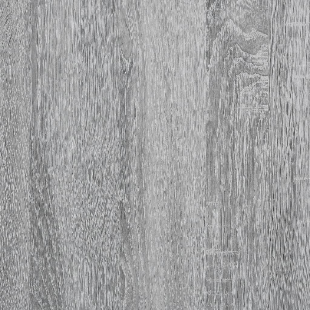 Mobile da Bagno Stretto con Ruote Grigio Sonoma in Truciolato | homemem39