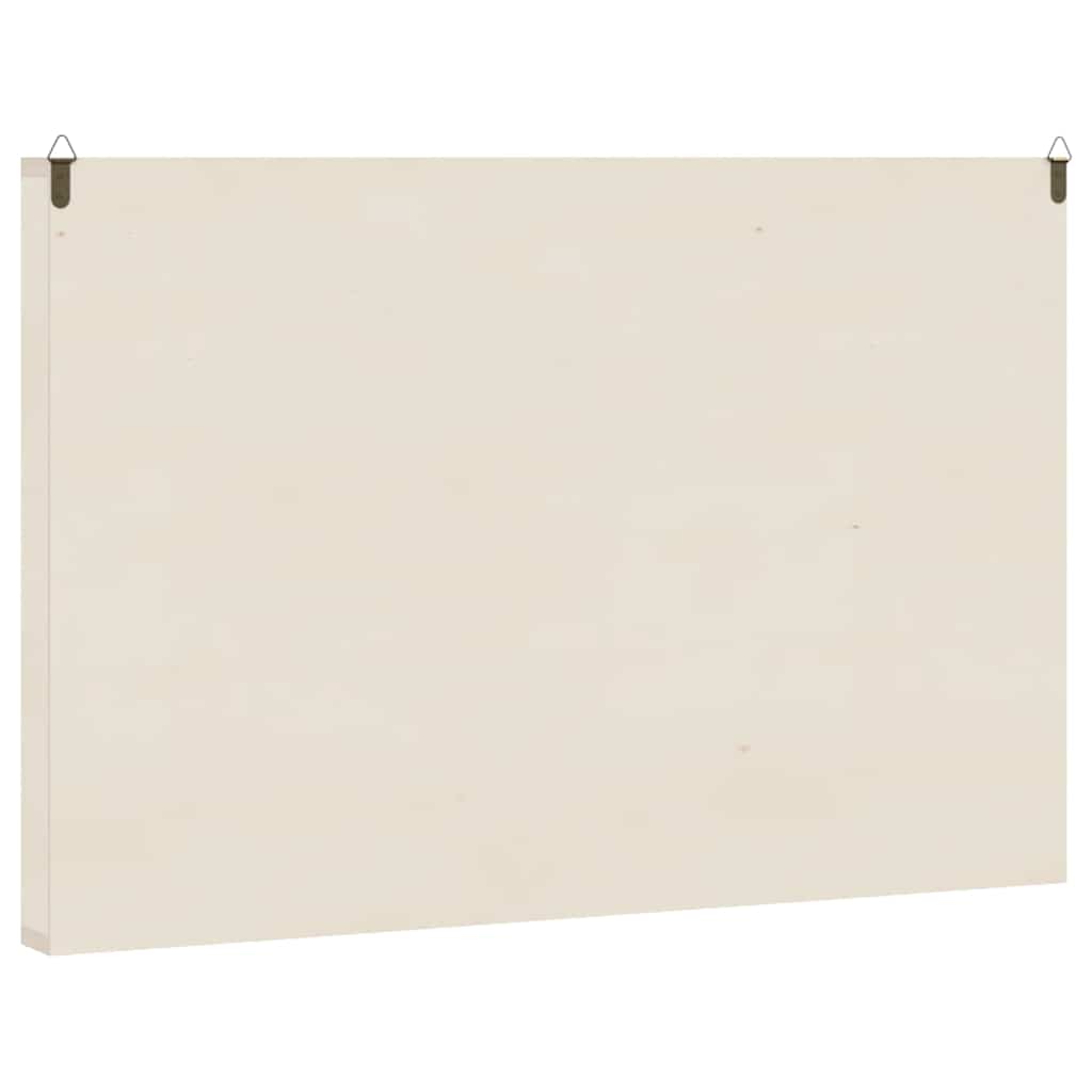 Vetrina da collezione in legno con 60 scomparti 60x4,5x40,5cm | homemem39
