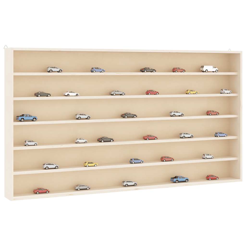 Teca da Collezione in Legno con 6 Ripiani 100x9x55 cm | homemem39