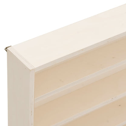 Vetrina da collezione in legno con ante 80x8,5x37cm | homemem39
