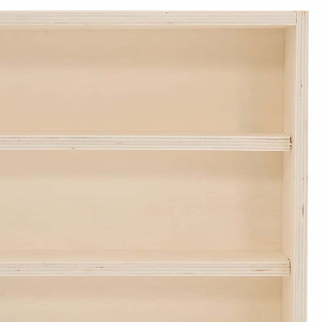 Vetrina da collezione in legno con ante 80x8,5x37cm | homemem39
