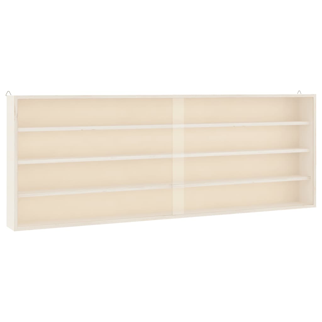 Teca da Collezione in Legno con Porte 100x8,5x37 cm | homemem39