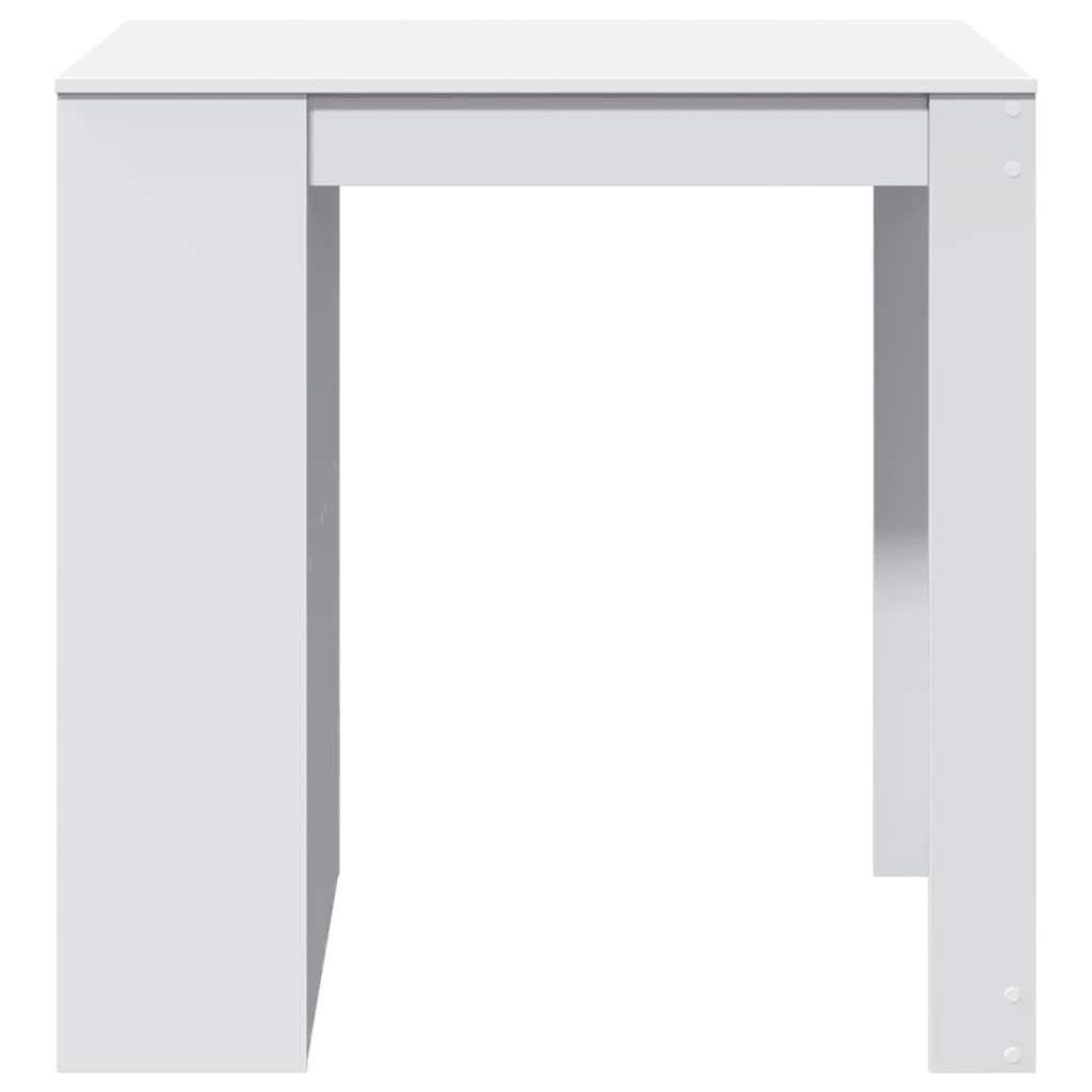 Tavolo da Bar Bianco 102x70x103,5 cm in Truciolato | homemem39