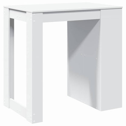 Tavolo da Bar Bianco 102x70x103,5 cm in Truciolato | homemem39