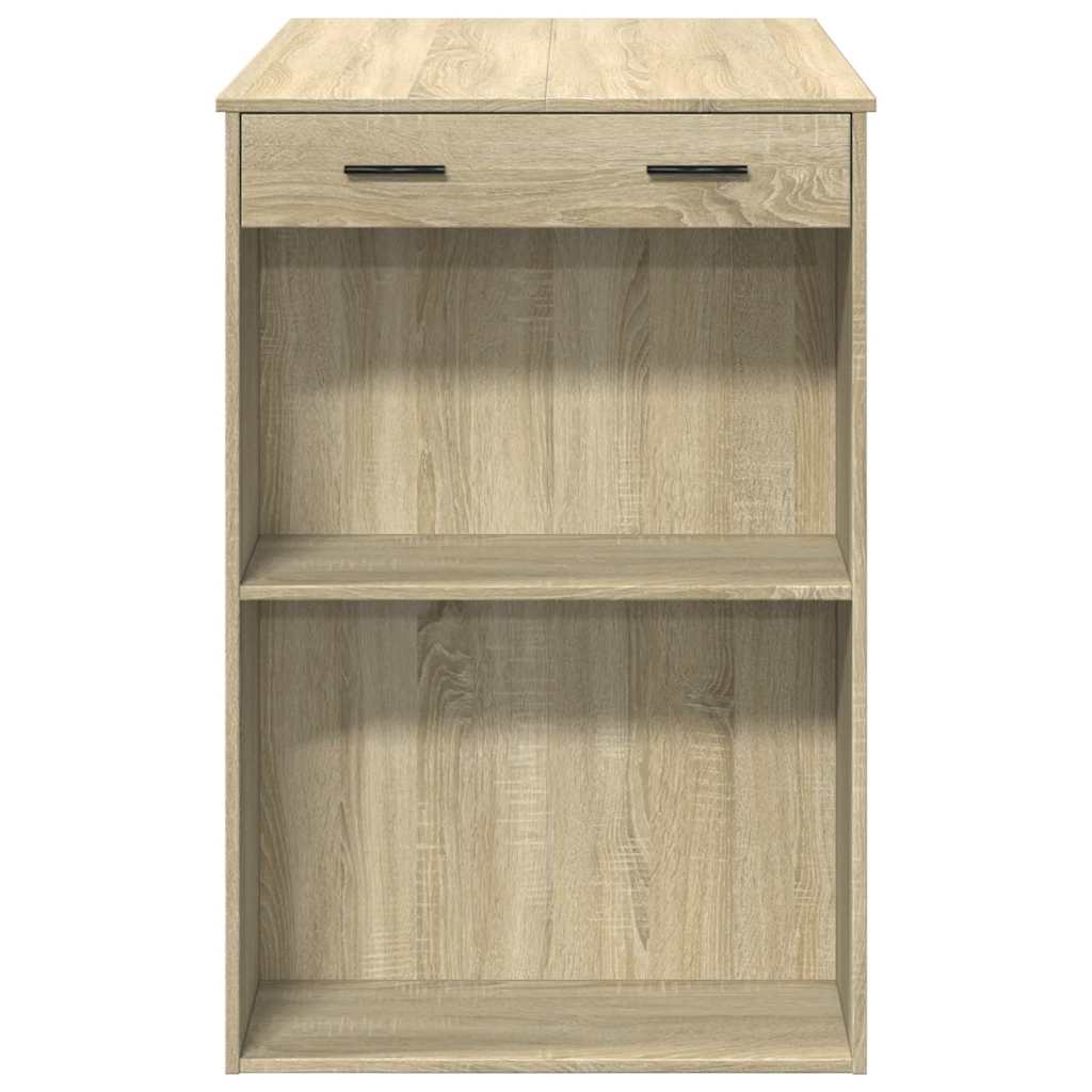 Tavolo da Bar Rovere Sonoma 102x70x103,5 cm in Truciolato | homemem39