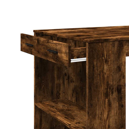 Tavolo Bar Rovere Artigianale 102x70x103,5 cm in Truciolato | homemem39