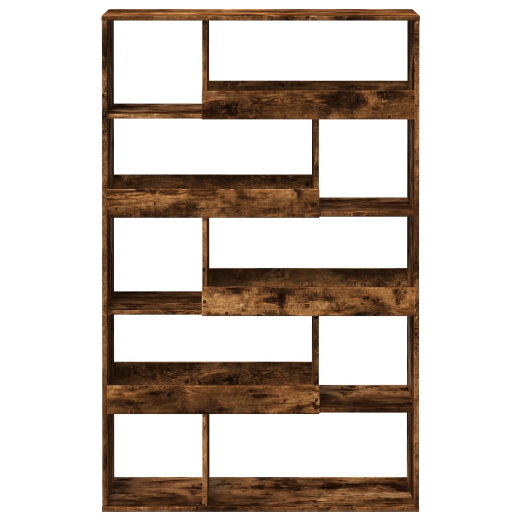 Libreria Rovere Fumo 100x33x156,5 cm in Truciolato | homemem39