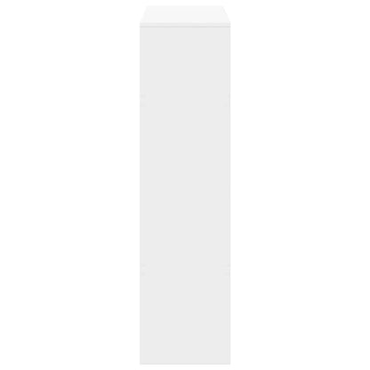 Libreria Bianca 100x33x125,5 cm in Truciolato | homemem39