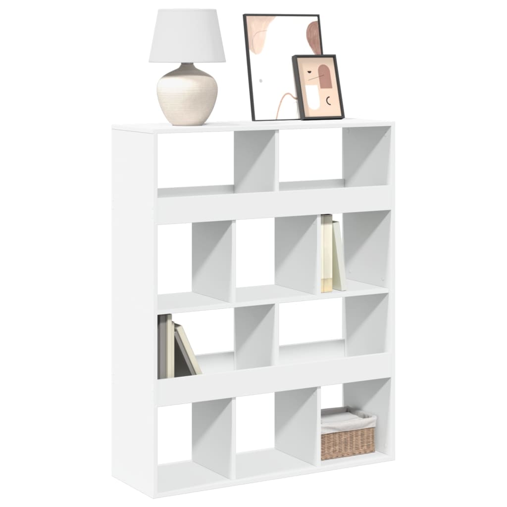 Libreria Bianca 100x33x125,5 cm in Truciolato | homemem39