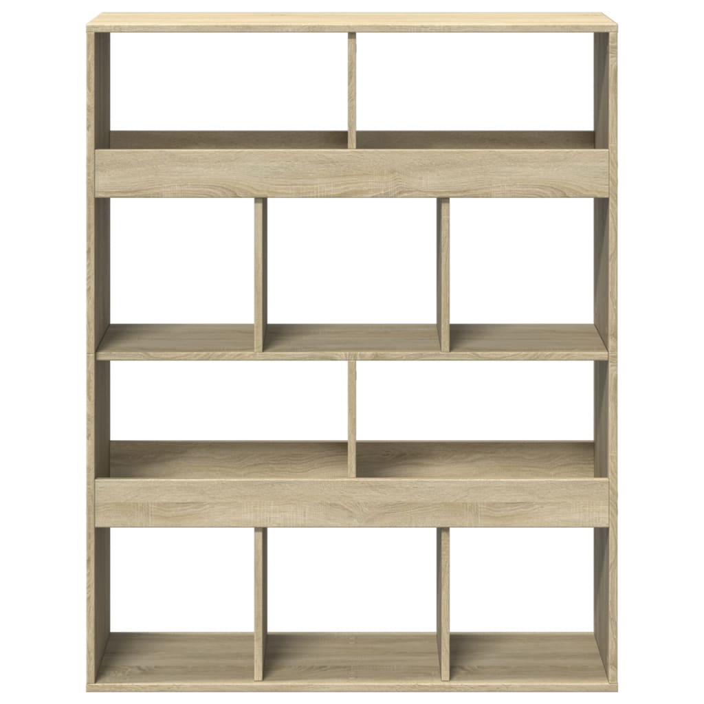 Libreria Rovere Sonoma 100x33x125,5 cm in Legno Multistrato | homemem39