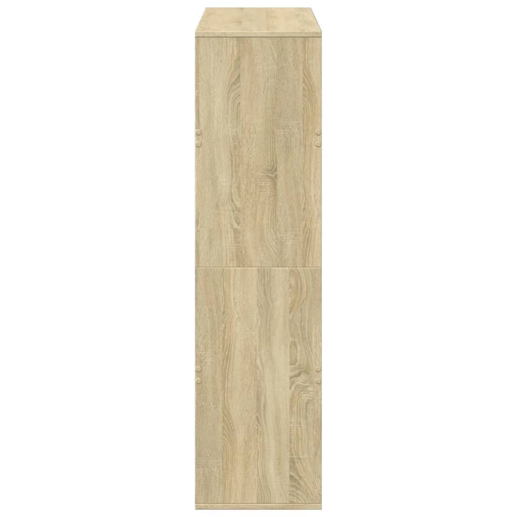 Libreria Rovere Sonoma 100x33x125,5 cm in Legno Multistrato | homemem39