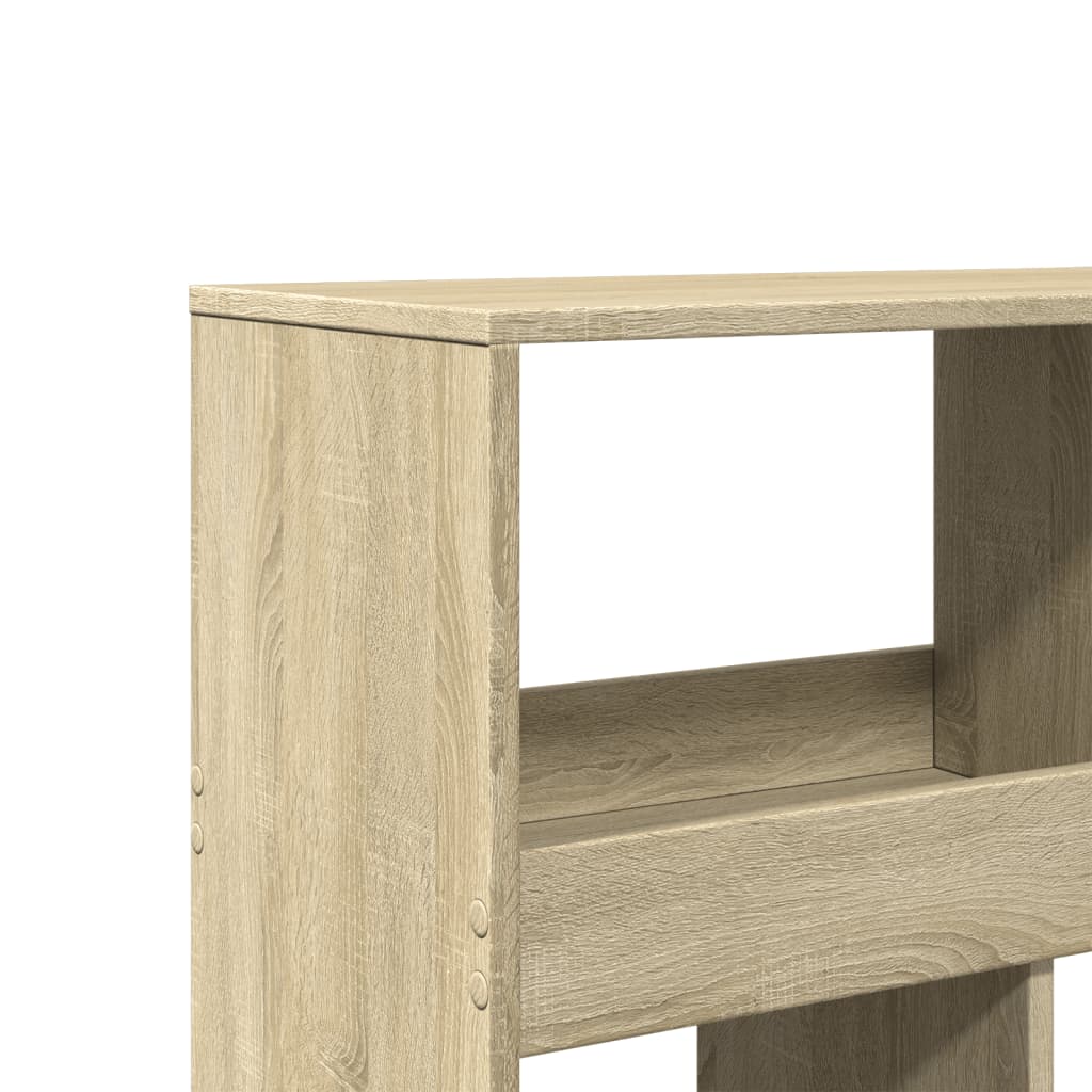 Libreria Rovere Sonoma 100x33x125,5 cm in Legno Multistrato | homemem39