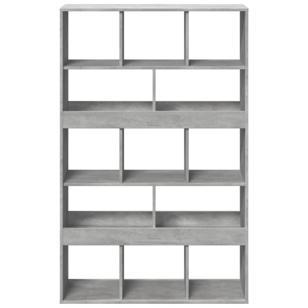 Libreria Grigio Cemento 100x33x156,5 cm in Truciolato | homemem39
