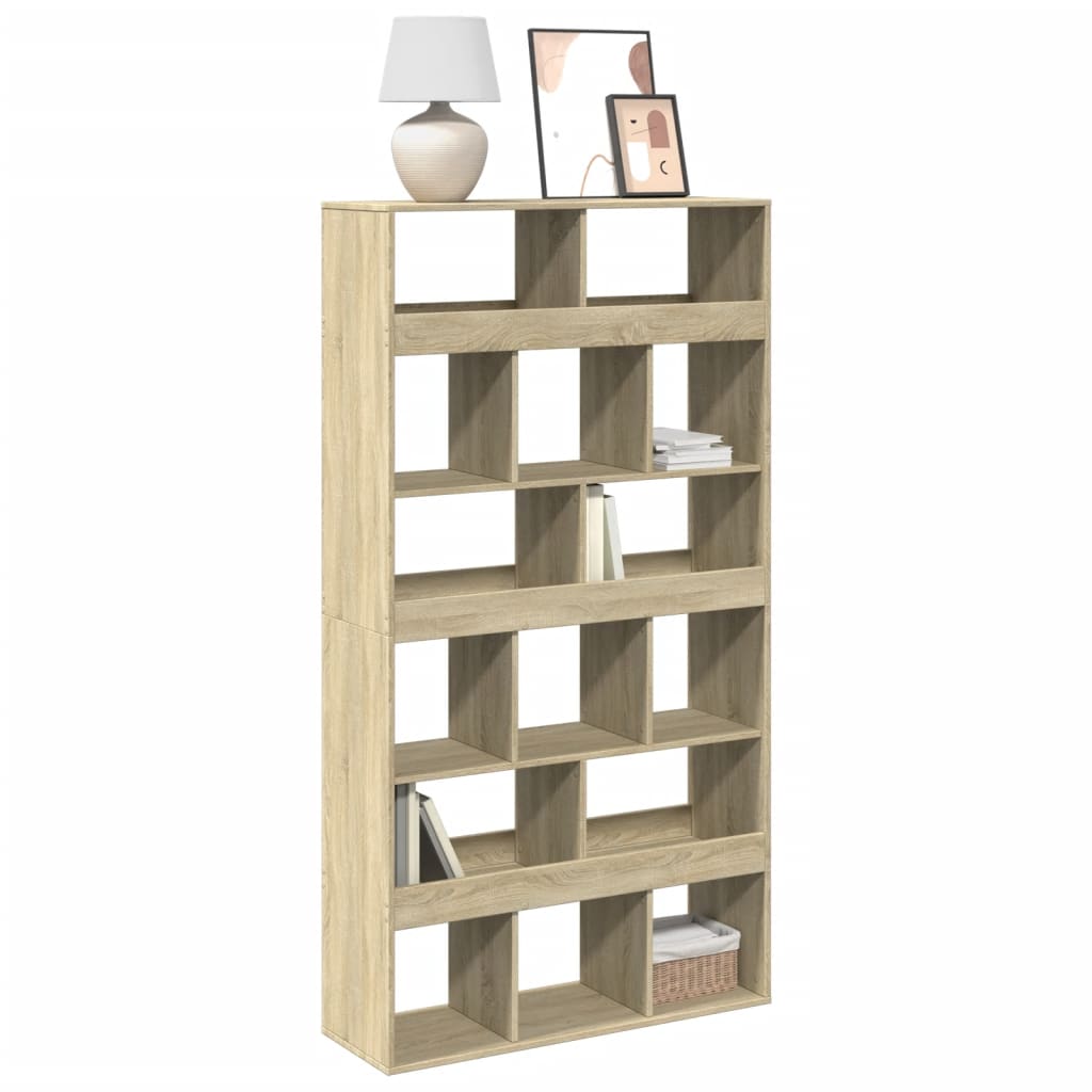 Libreria Rovere Sonoma 100x33x187,5 cm in Truciolato | homemem39