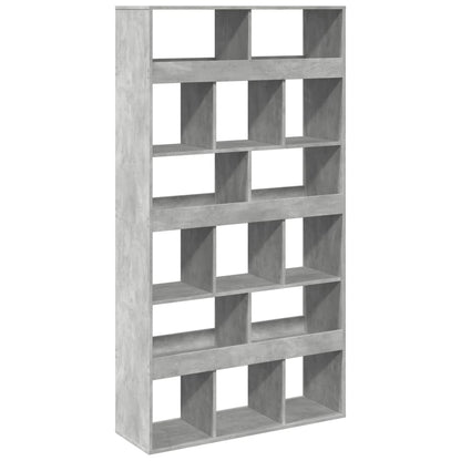 Libreria Grigio Cemento 100x33x187,5 cm in Truciolato | homemem39