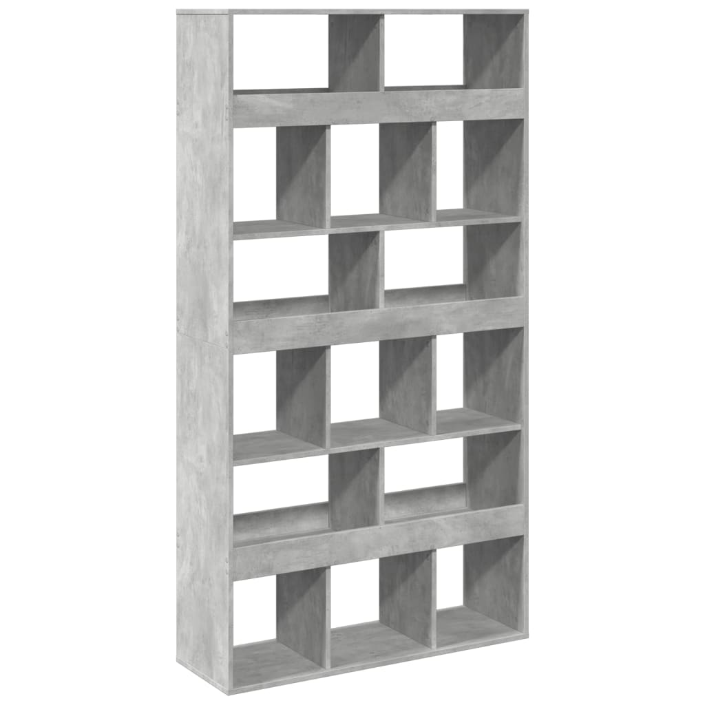 Libreria Grigio Cemento 100x33x187,5 cm in Truciolato | homemem39