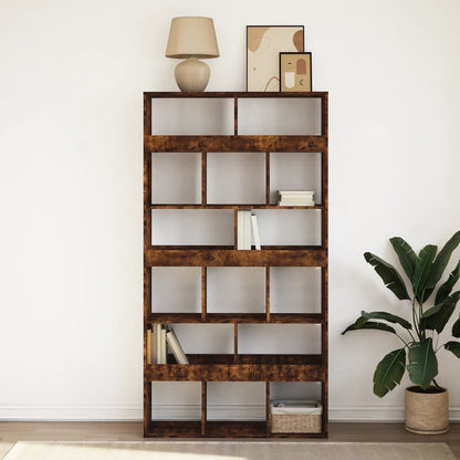 Libreria Rovere Fumo 100x33x187,5 cm in Truciolato | homemem39