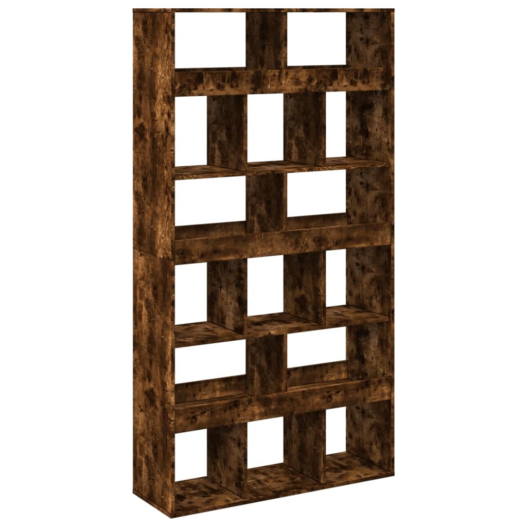 Libreria Rovere Fumo 100x33x187,5 cm in Truciolato | homemem39