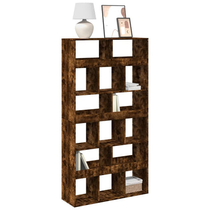 Libreria Rovere Fumo 100x33x187,5 cm in Truciolato | homemem39