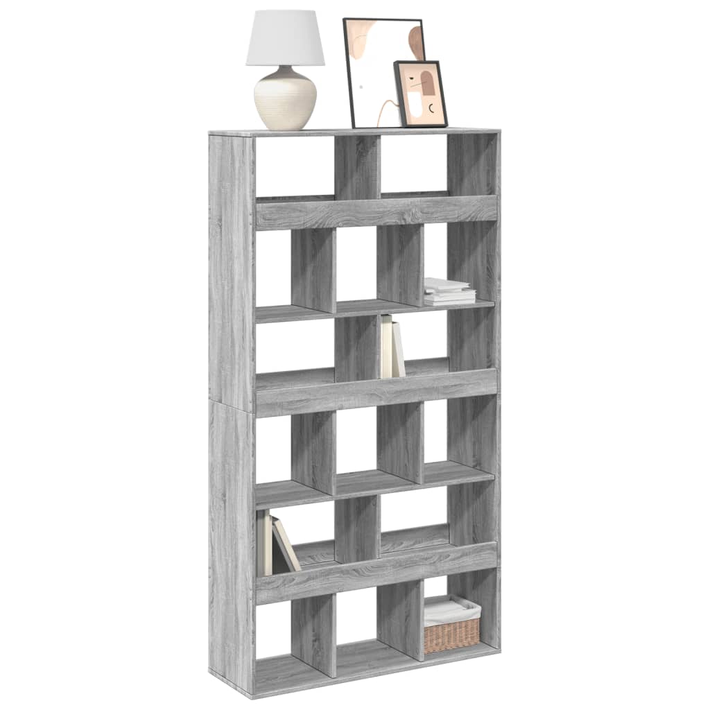 Libreria Grigio Sonoma 100x33x187,5 cm in Truciolato | homemem39